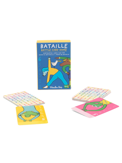 Gra karciana w bitwę Les Loufoques Moulin Roty BÉBÉ Concept 