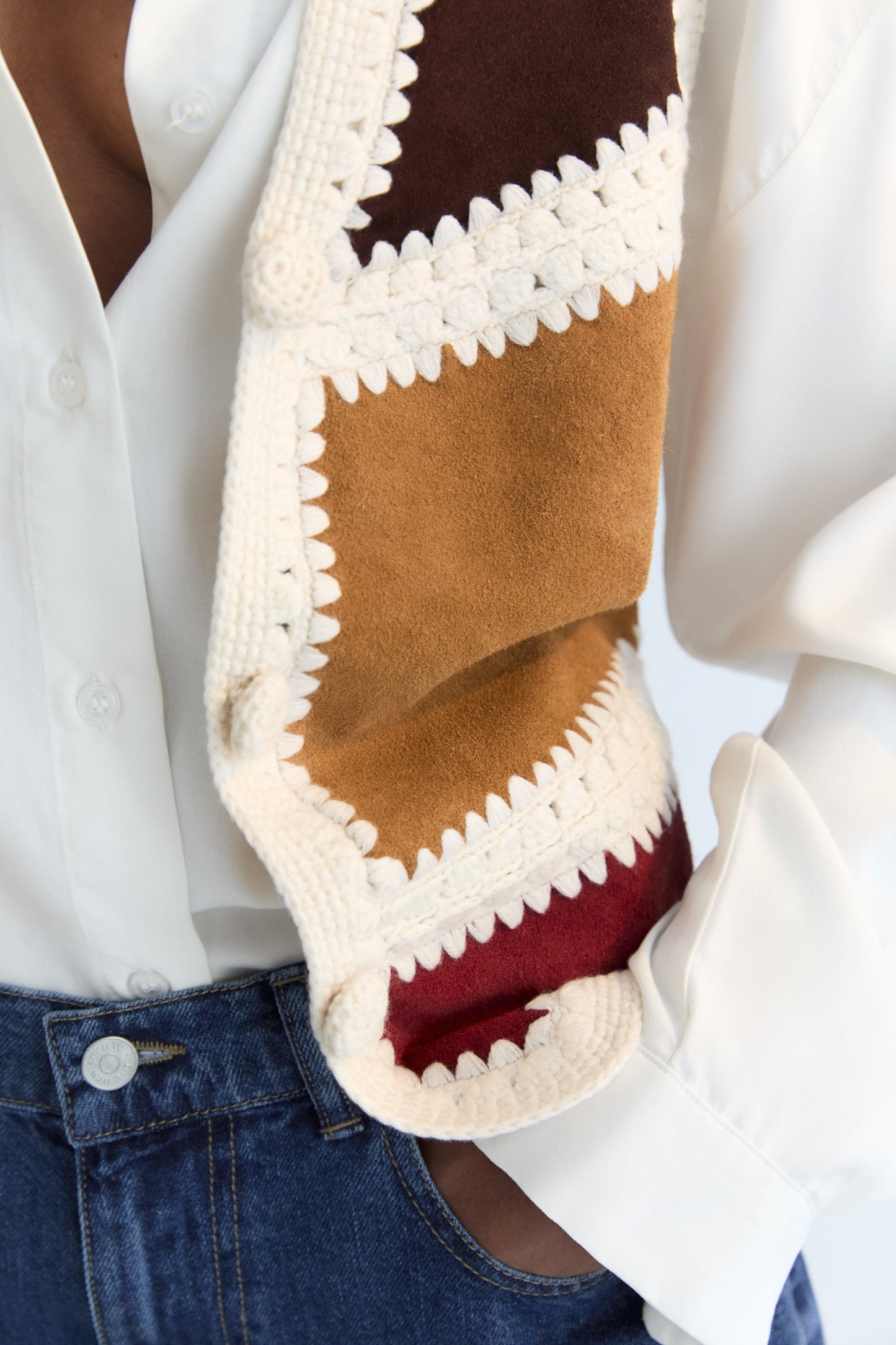 Skórzana kamizelka Arlet Woman Waistcoat The New Society BÉBÉ Concept 