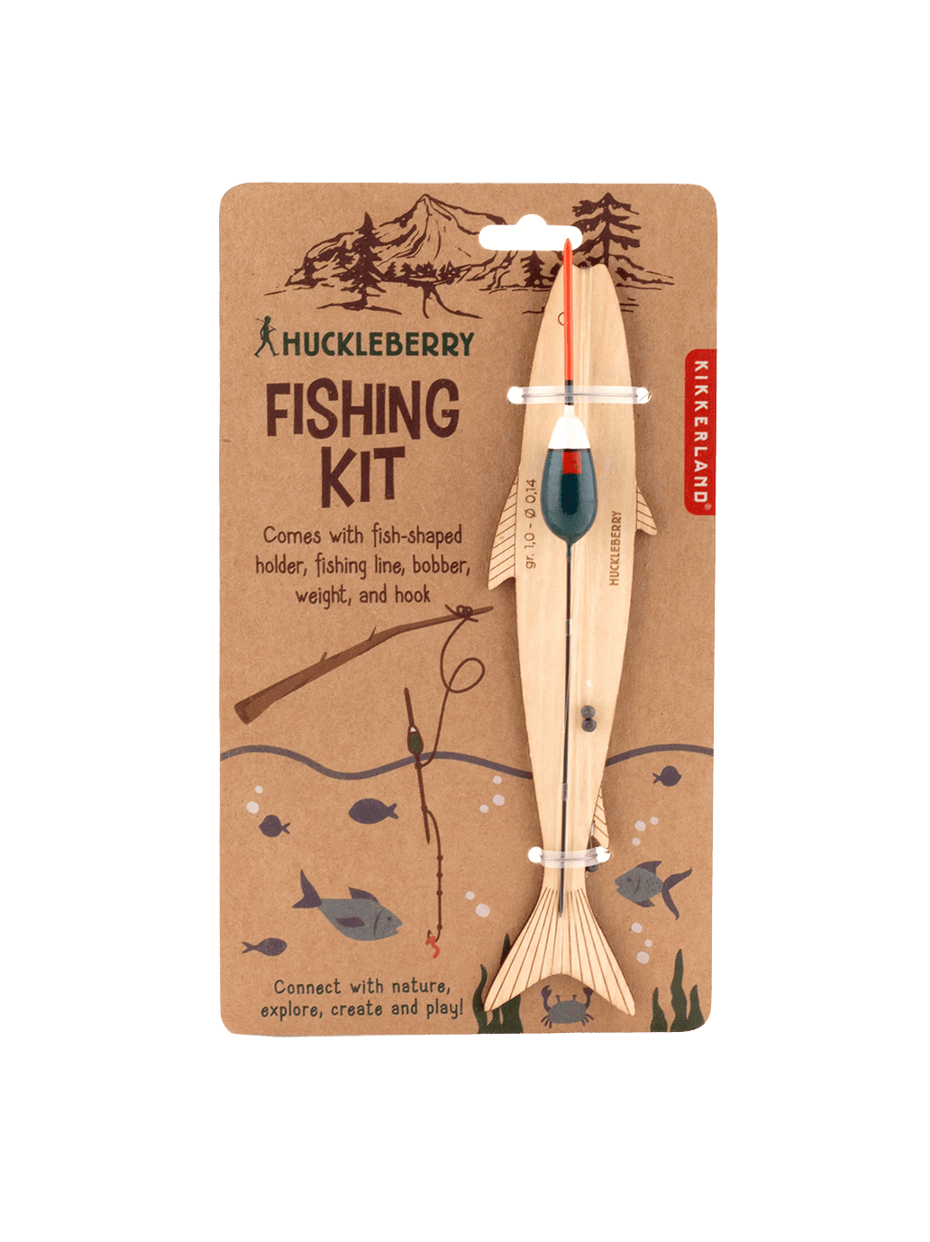 Zestaw biwakowy do łowienia ryb Huckleberry Kikkerland BÉBÉ Concept 