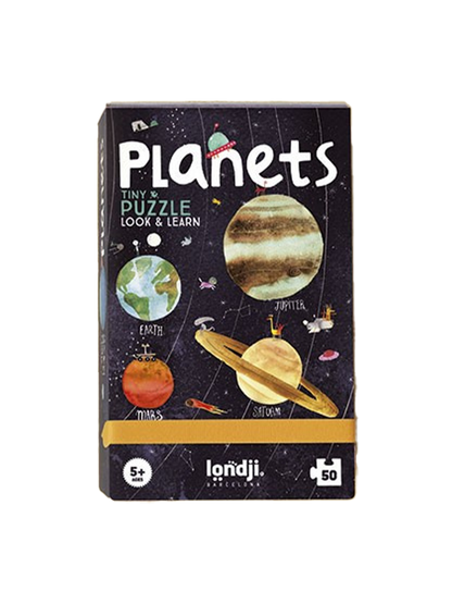 Puzzle kieszonkowe z grą obserwacyjną Planety Londji BÉBÉ Concept 