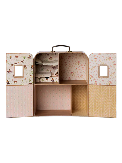 SuitCasa domek w walizce Maileg BÉBÉ Concept 