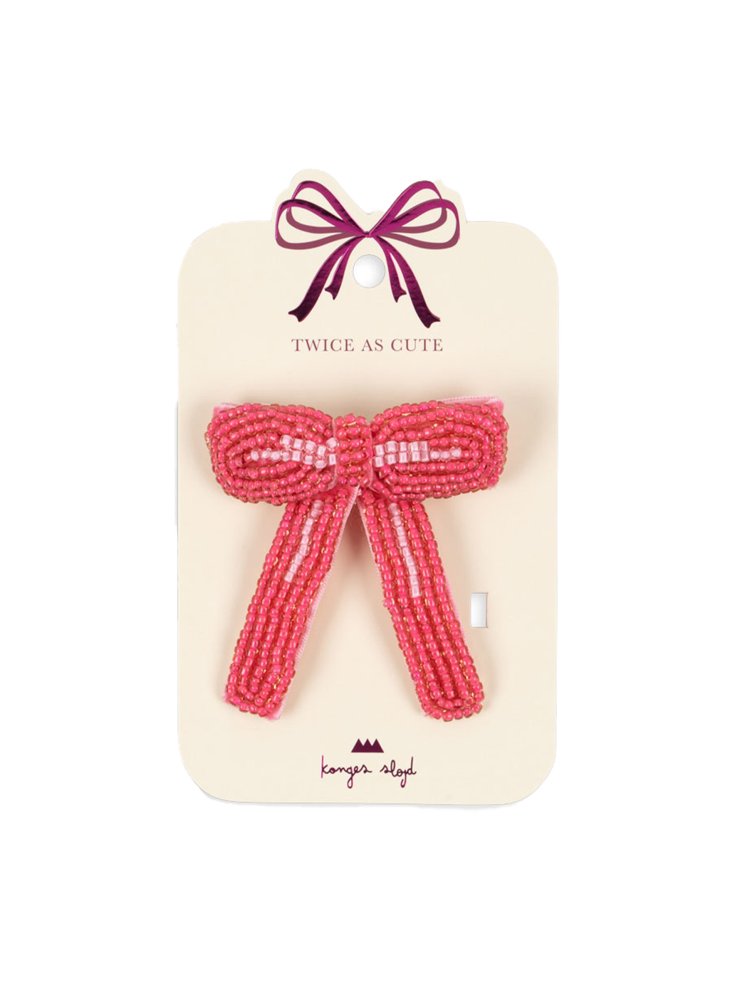 Spinka do włosów Pearl bow Konges Slojd BÉBÉ Concept 