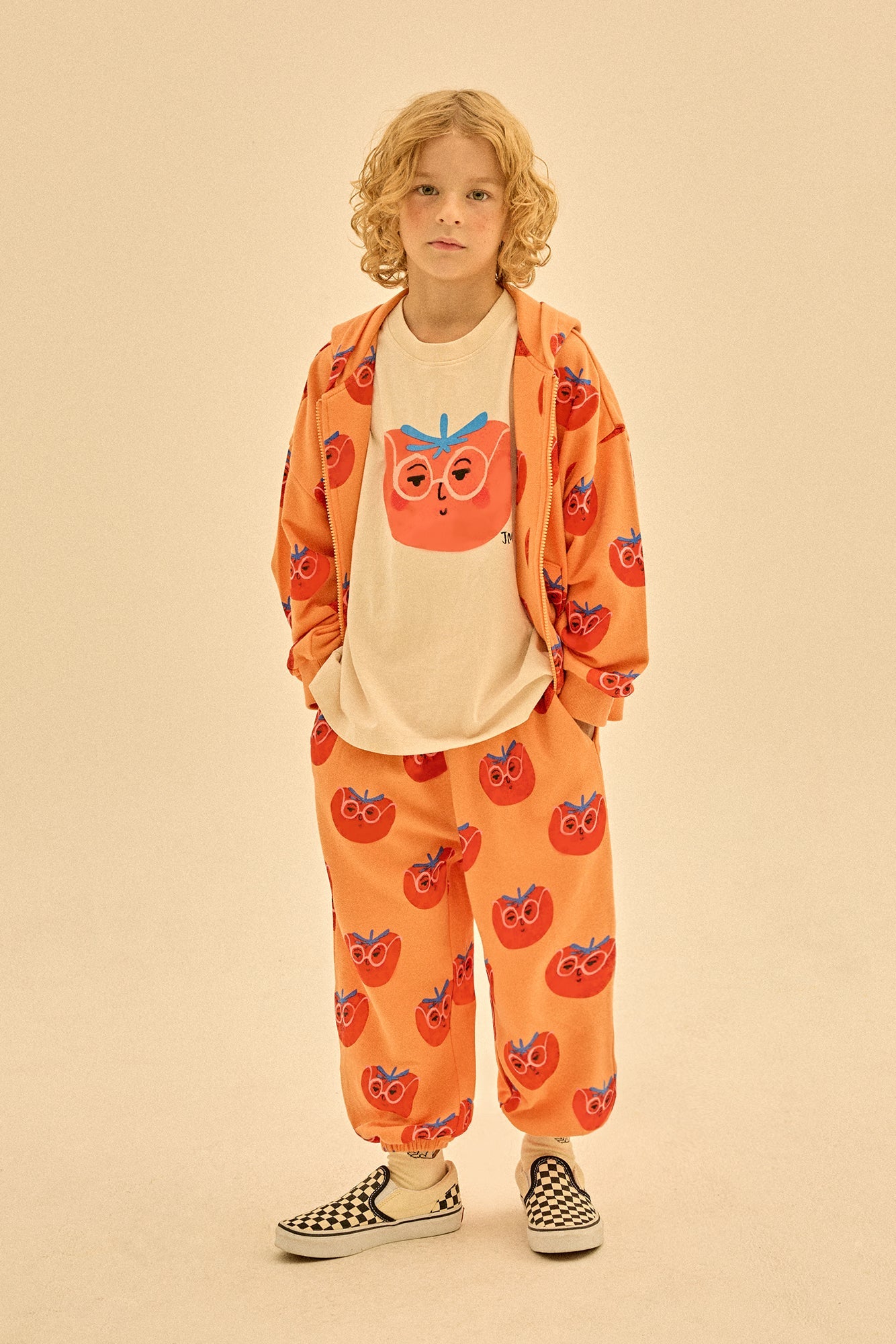 Bluza Tomato Hoodie Zip-up Jelly Mallow BÉBÉ Concept 