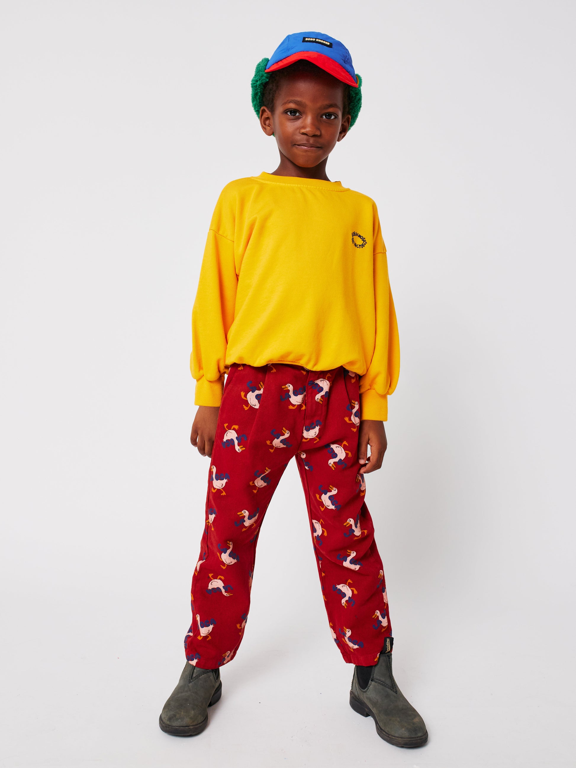 La Oca all over chino pants Kids Bobo Choses BÉBÉ Concept 