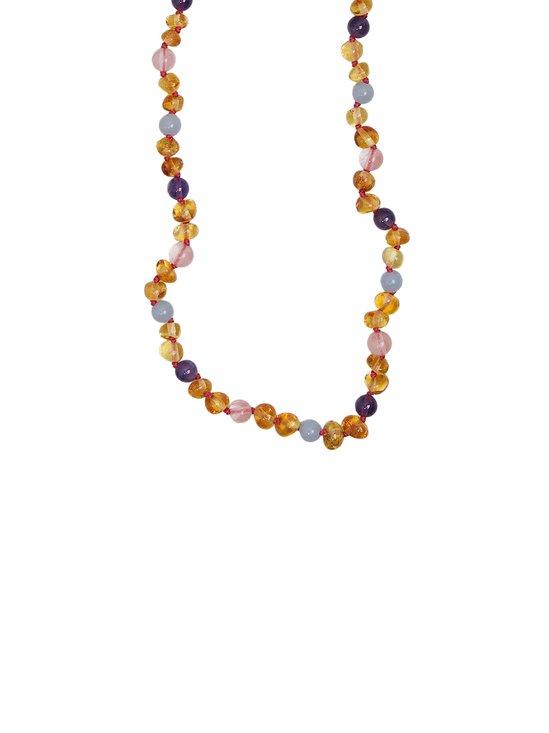 Naszyjnik z bursztynami Nirrimis BÉBÉ Concept 