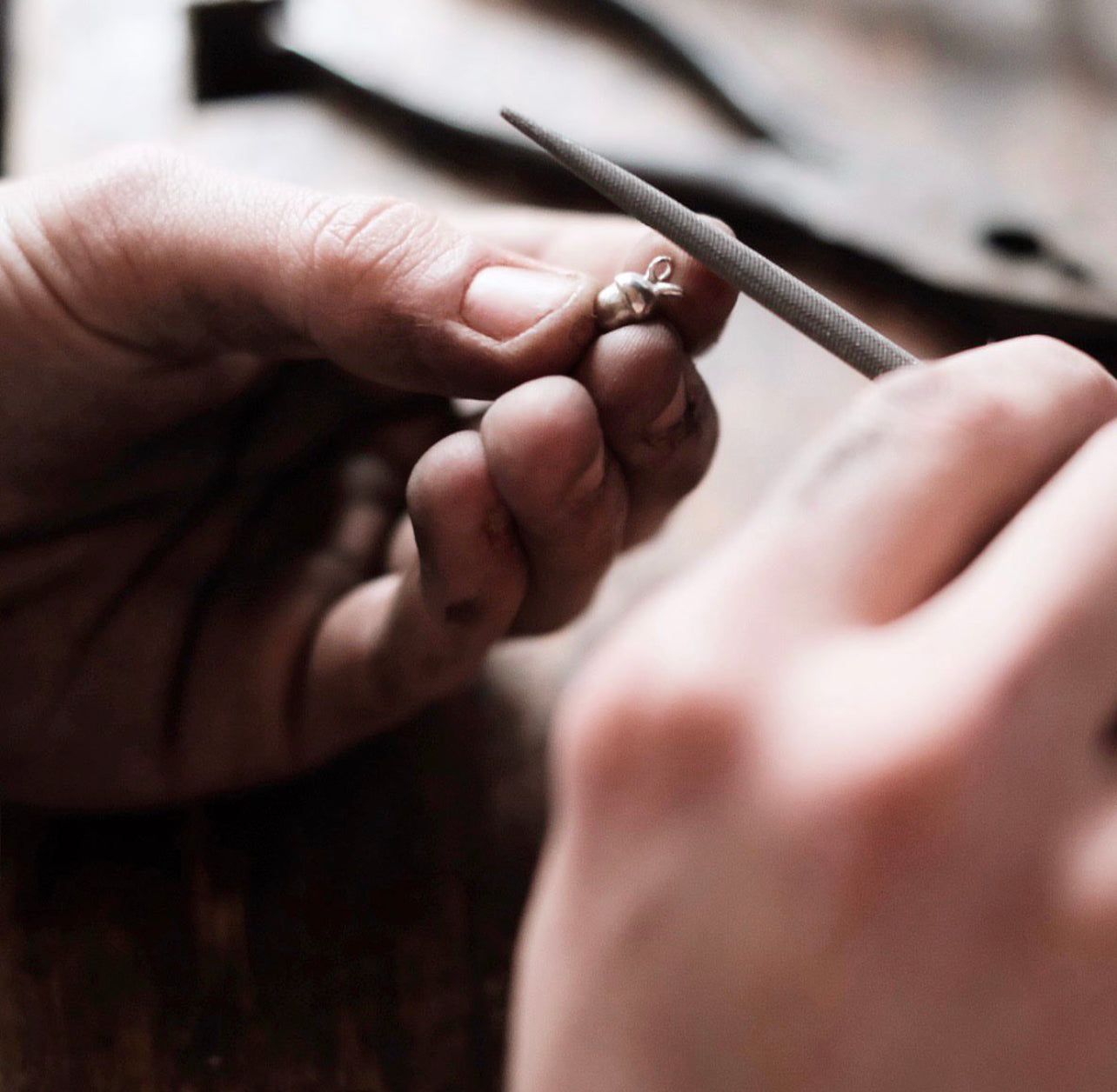 łańcuszek z zawieszką ze srebra Atelje Alma BÉBÉ Concept