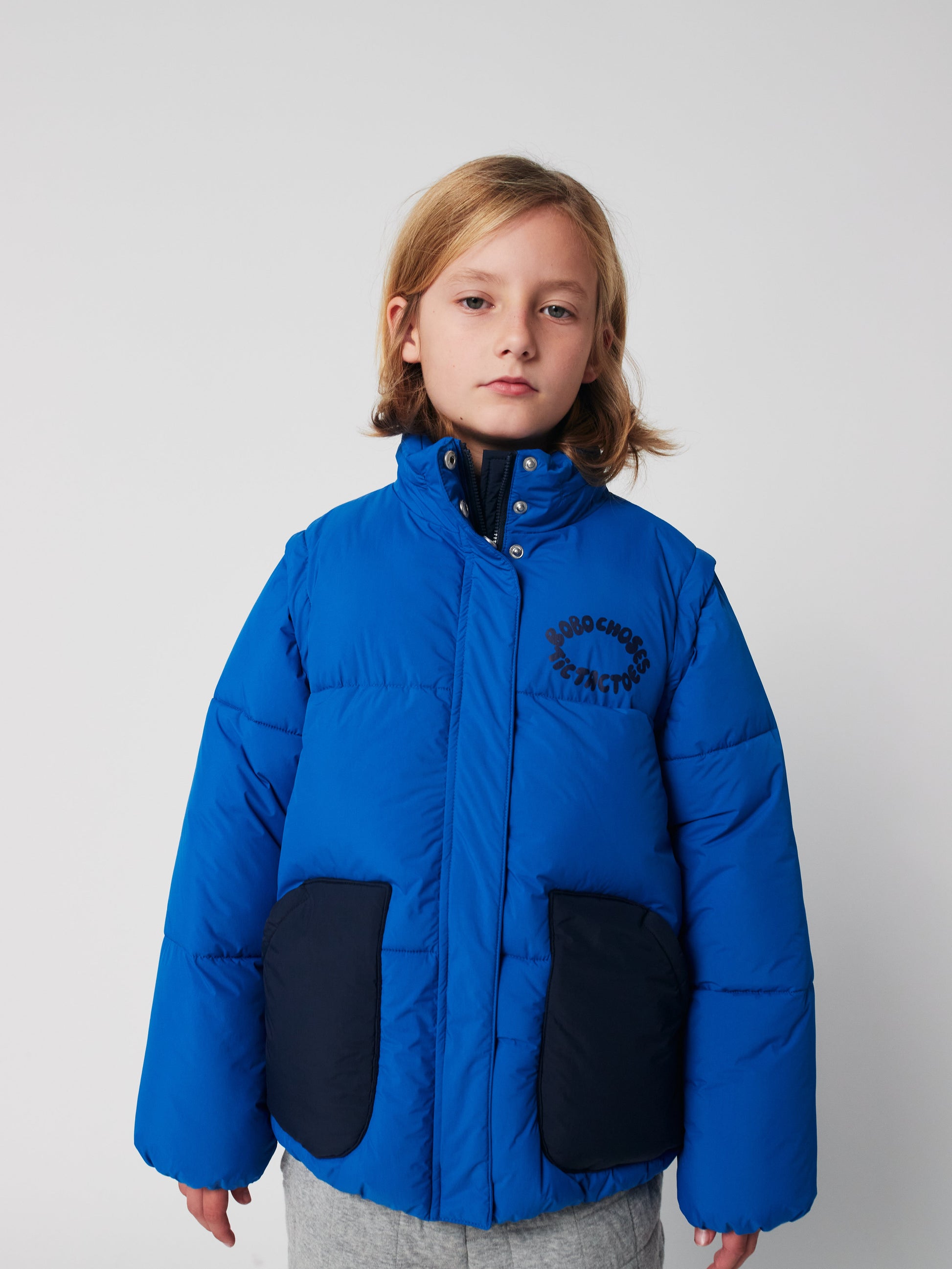 Tic Tac Toe padded anorak Kids Bobo Choses BÉBÉ Concept 