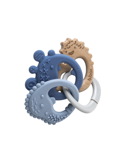 Gryzaki sensoryczne Trio z zawieszką B.Box BÉBÉ Concept