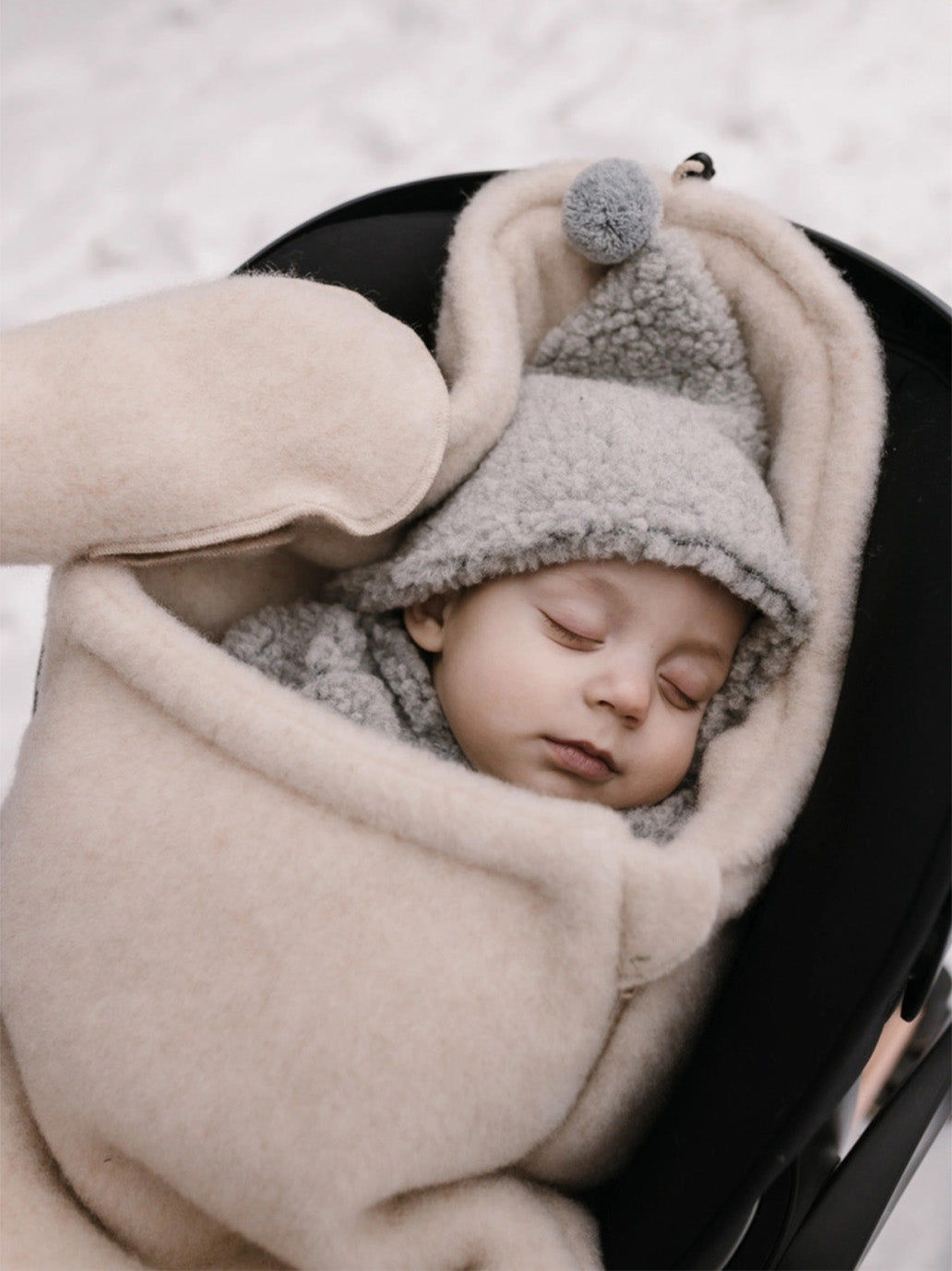 Wełniany śpiworek Mini Zaffiro BÉBÉ Concept