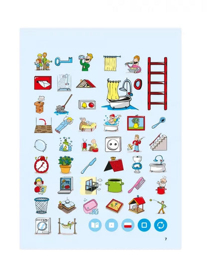 Słownik języka angielskiego. Książka interaktywna Albi BÉBÉ Concept 