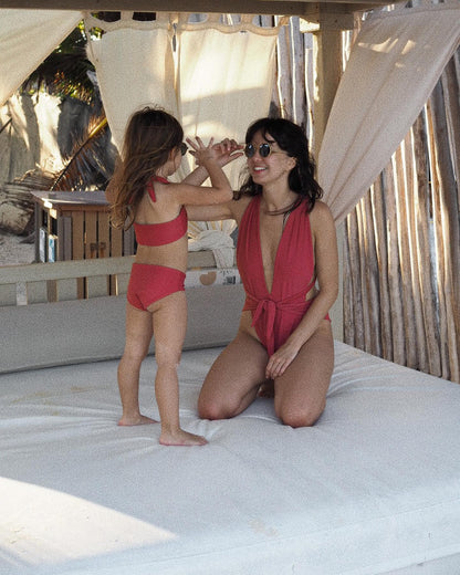 OUTLET Bikini dziecięce Tie Guave | rozm. 92-98 bébé concept BEBE Concept 