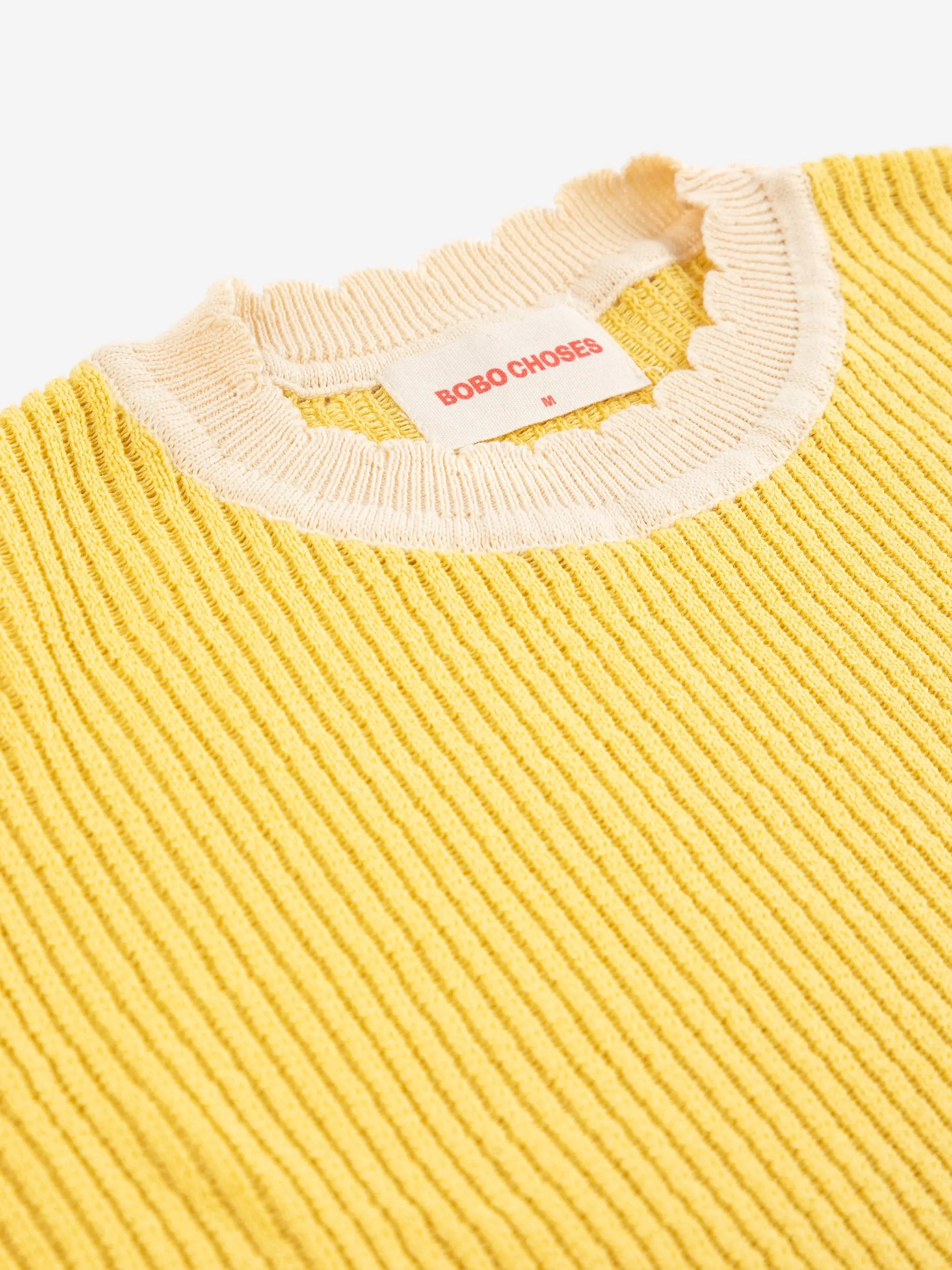 Openwork knitted cotton jumper Bobo Choses BEBE Concept 