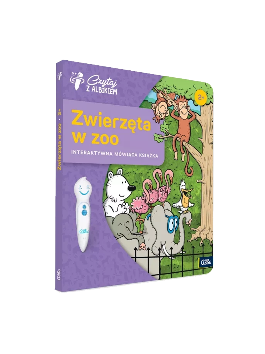 Zwierzęta w zoo. Książka interaktywna Albi BÉBÉ Concept 