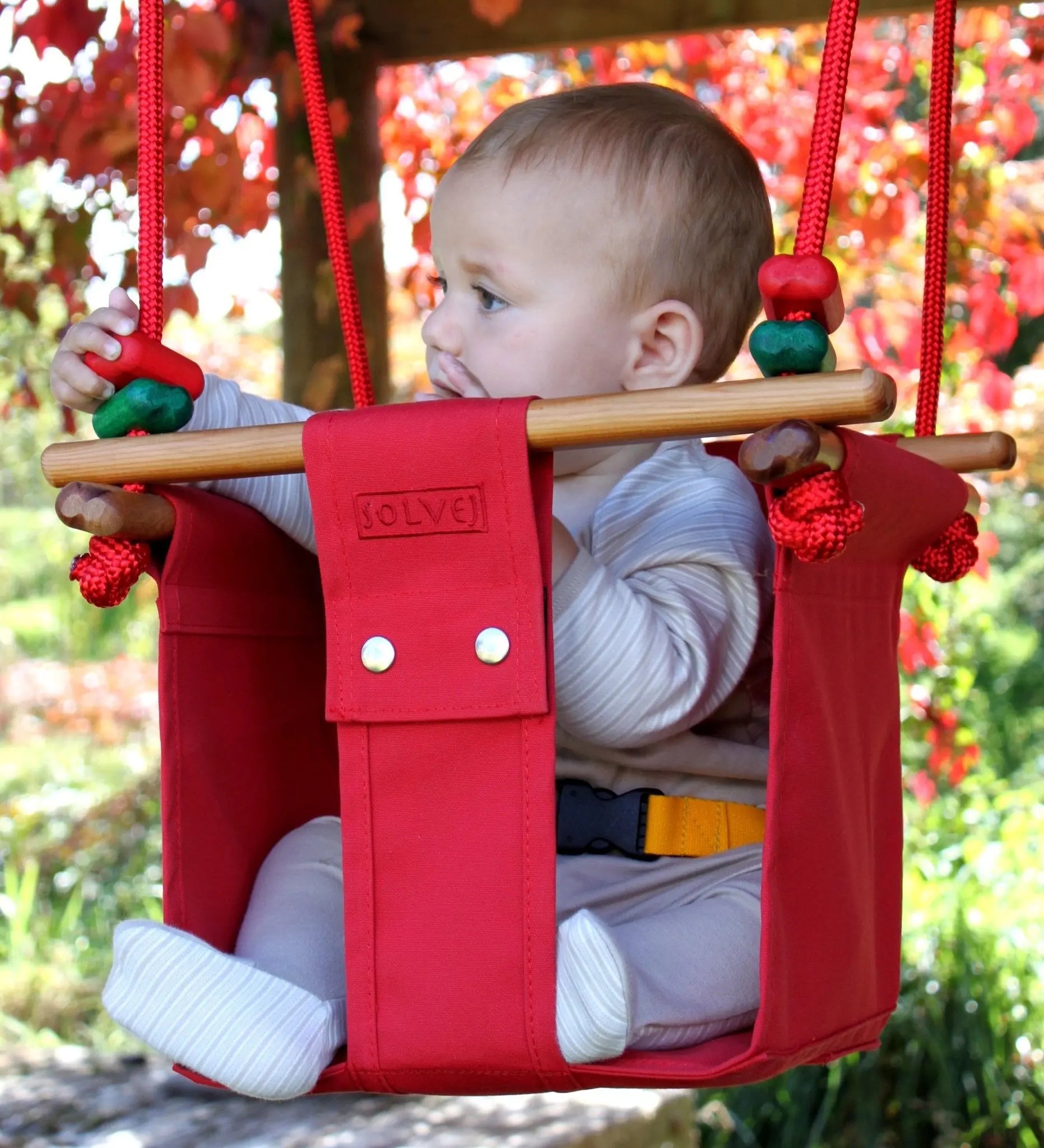uniwersalna huśtawka dla dziecka Baby Toddler Swing Solvej BÉBÉ Concept