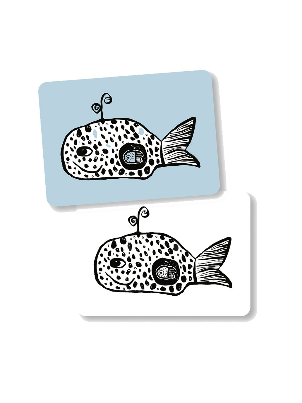 Karty kontrastowe dla niemowląt Mini Coco BÉBÉ Concept 