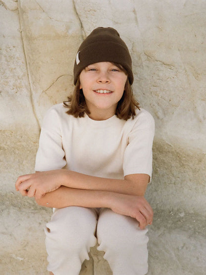 Cienka czapka z wełny merino Fine Mille Family BÉBÉ Concept 
