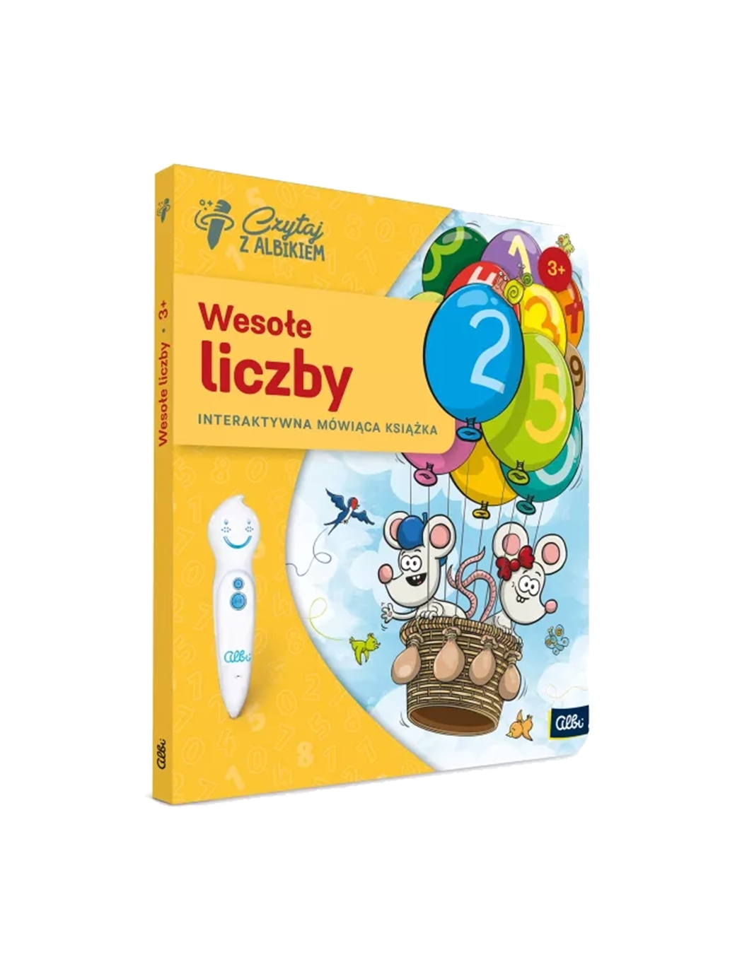 Wesołe liczby. Książka interaktywna Albi BÉBÉ Concept 