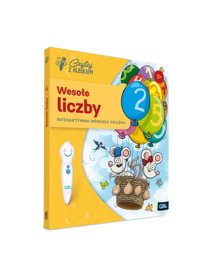 Wesołe liczby. Książka interaktywna Albi BÉBÉ Concept 