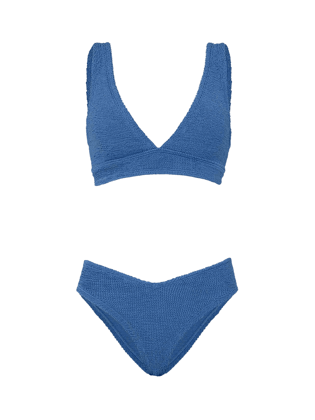 Kostium kąpielowy bikini Angel METALLIC DENIM