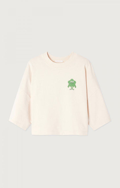 Damski bluzka z krótkim rękawem Jubyk American Vintage BÉBÉ Concept 