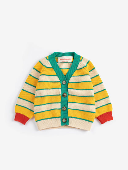 Sweter BC Striped cardigan Bobo Choses BEBE Concept 