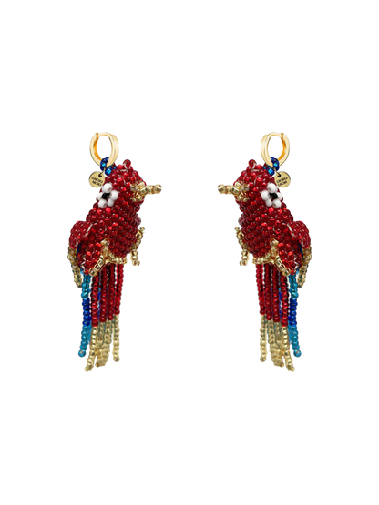Kolczyki Parrot earrings Amori Mori BÉBÉ Concept 