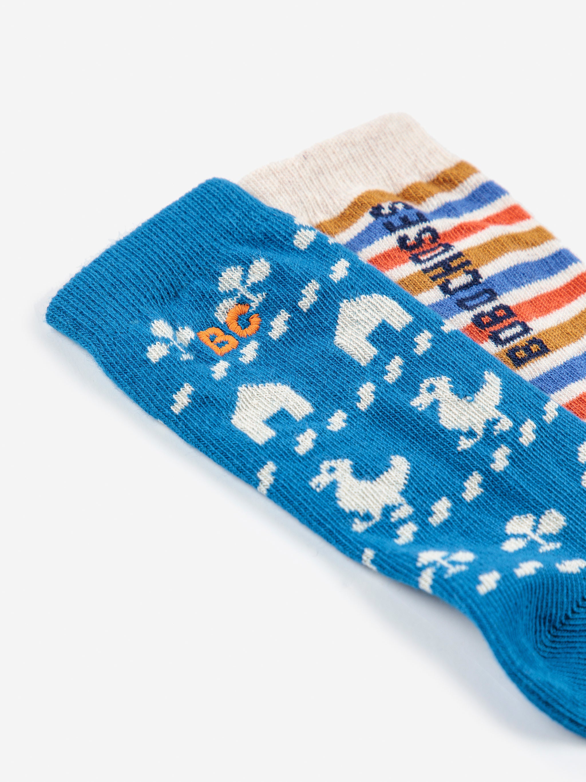 Bobo Choses Farm long socks pack x2 Bobo Choses BÉBÉ Concept 