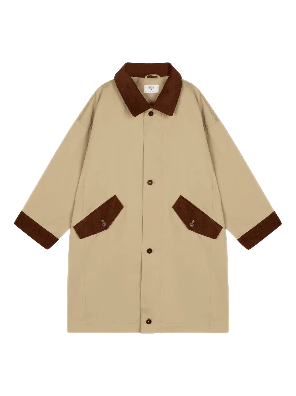 Oversized boxy coat Repose Ams BEBE Concept 