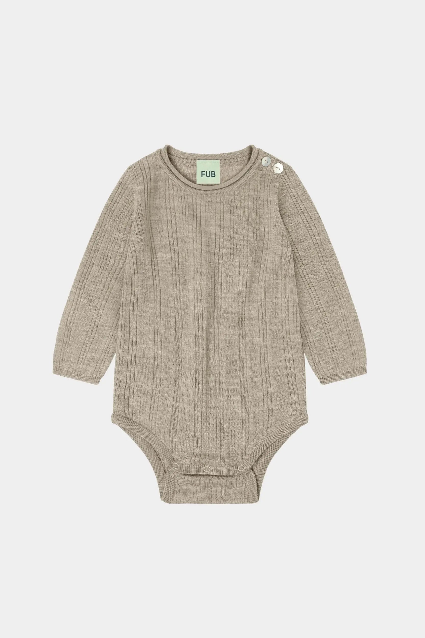 Baby Rib Merino Body FUB BEBE Concept 