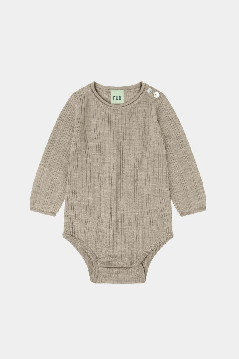 Baby Rib Merino Body FUB BEBE Concept 