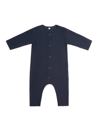 Piżamka niemowlęca Baby Rib Romper NAVY