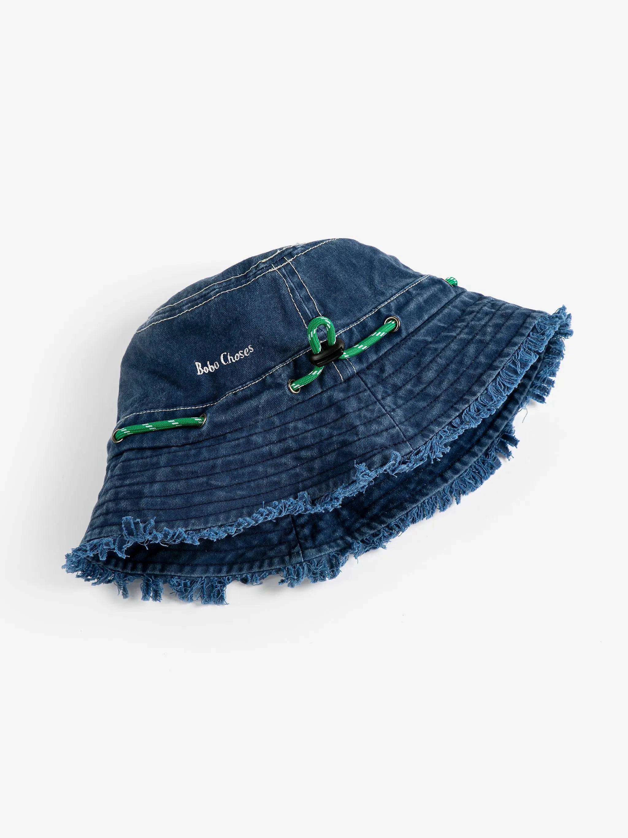 Navy blue adjustable fisherman hat Bobo Choses BEBE Concept 