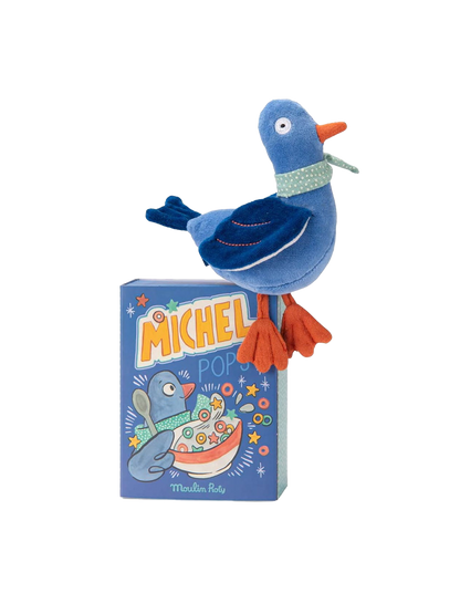 Maskotka grzechotka w pudełku Moulin Roty BÉBÉ Concept 