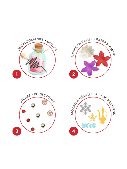 Zestaw artystyczny Dziadek do Orzechów Djeco BÉBÉ Concept 