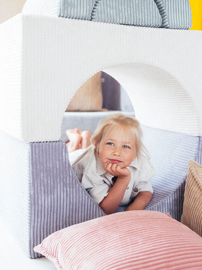 Miękkie klocki Rainbow playset WigiWama BÉBÉ Concept 