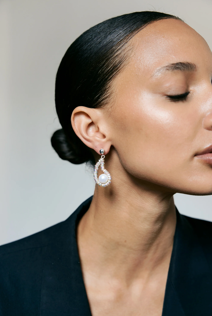 Tiny Oysters Earrings SILVER