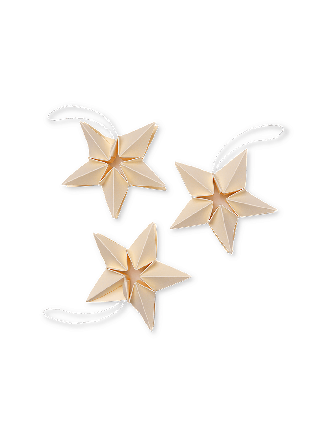 Ozdoba świąteczna Amanda Paper Stars Ferm Living BÉBÉ Concept
