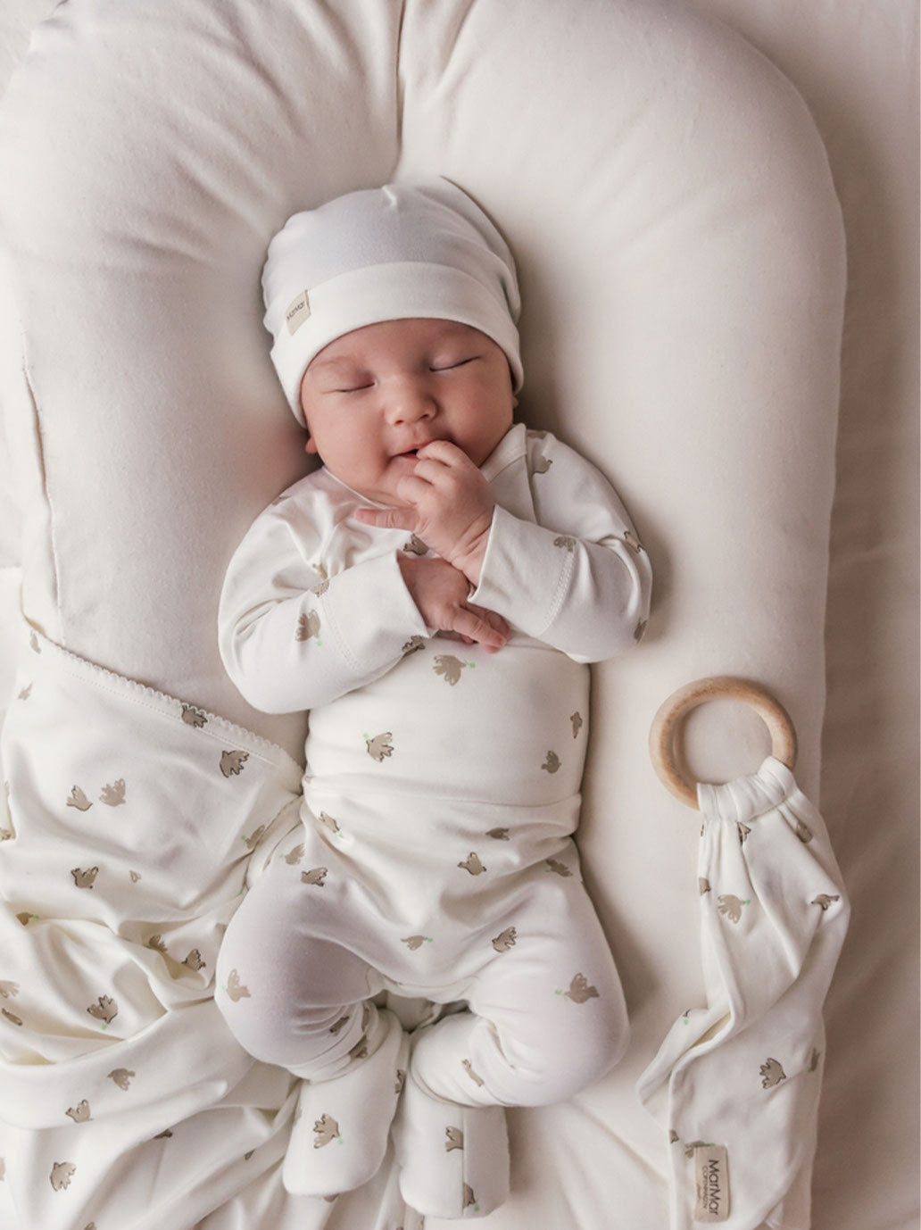 Czapeczka niemowlęca Aiko Modal MarMar Copenhagen BÉBÉ Concept 