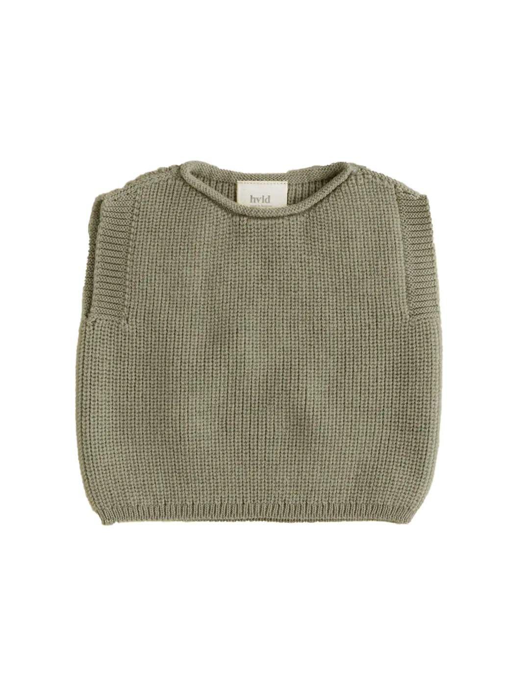 Kamizelka merino dla niemowląt Harvey vest Hvid BÉBÉ Concept 