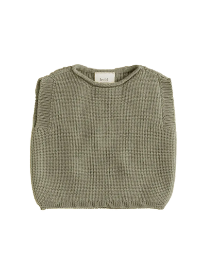 Kamizelka merino dla niemowląt Harvey vest Hvid BÉBÉ Concept 