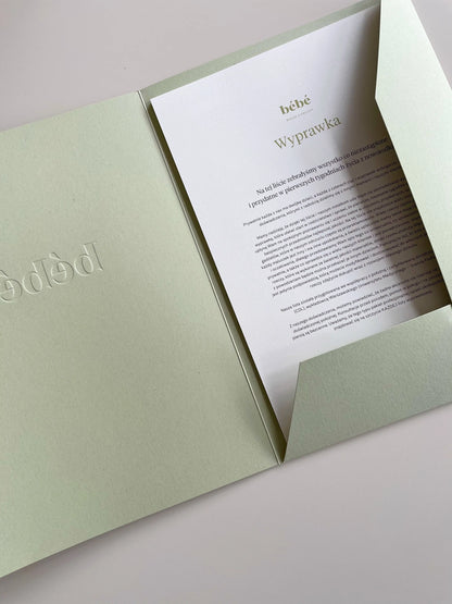 Kompendium Wyprawkowe z teczką bébé concept BÉBÉ Concept