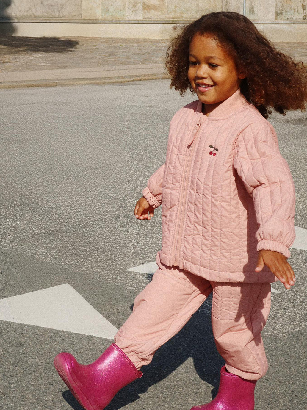 Kalosze Luc lightweight glitter rain boot Konges Slojd BÉBÉ Concept 