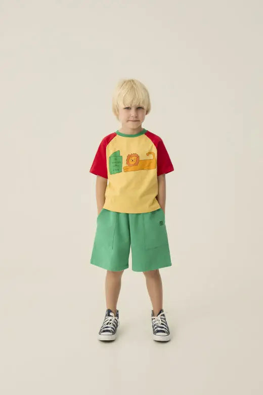 Reading Lion Tshirt The Campamento BEBE Concept 