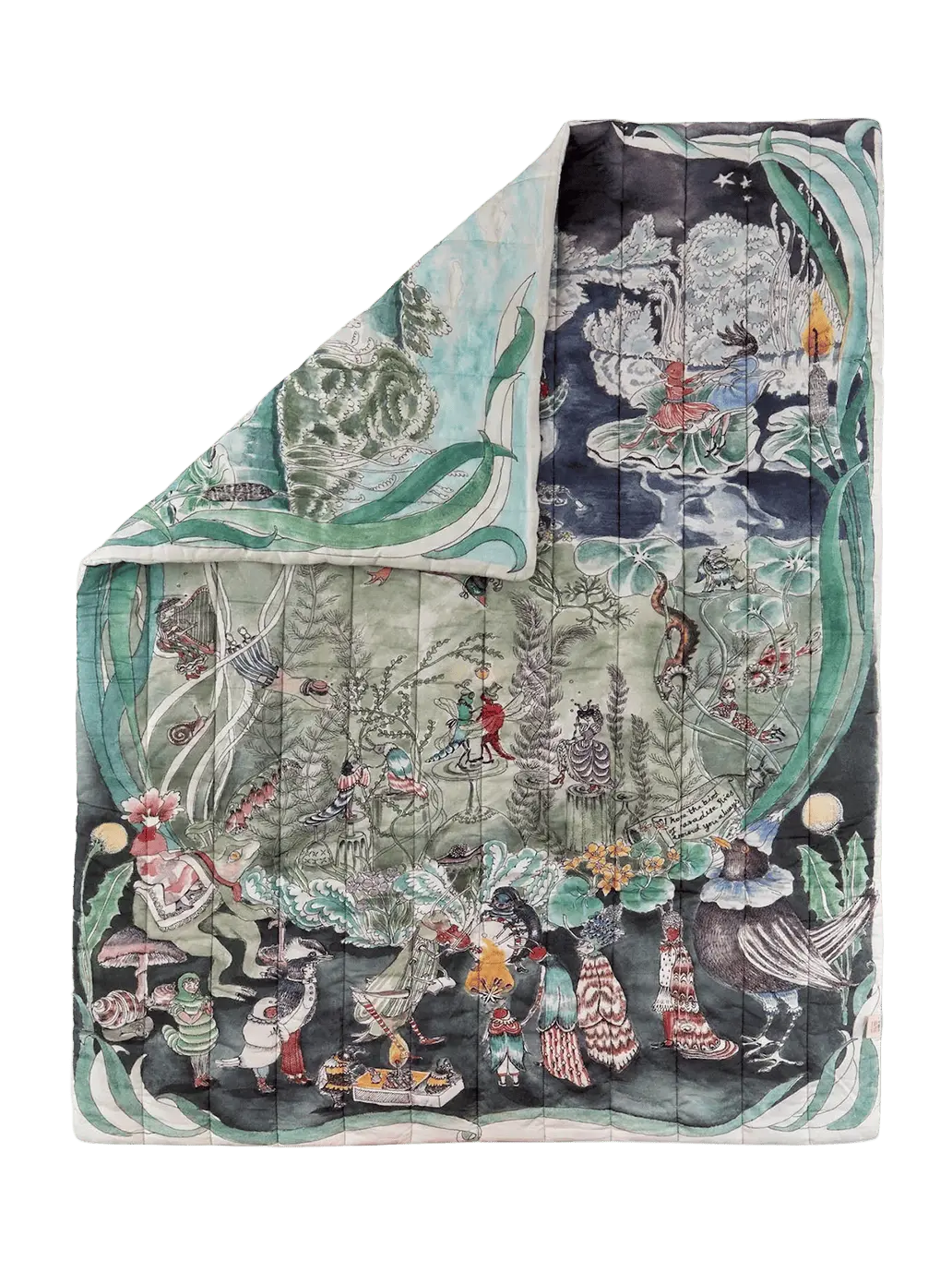 Dwustronna pikowana narzuta z bawełny Forivor BÉBÉ Concept 