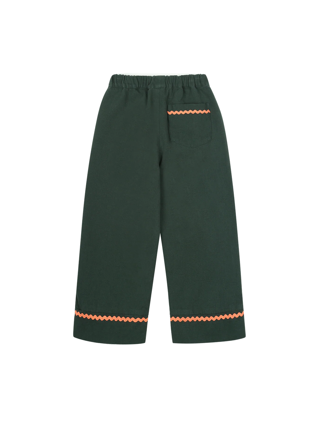 Spodnie Jellymallow ZIgzag Woven Pants Green Jelly Mallow BÉBÉ Concept 