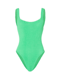 Jednoczęściowy kostium kąpielowy Square Neck LIME