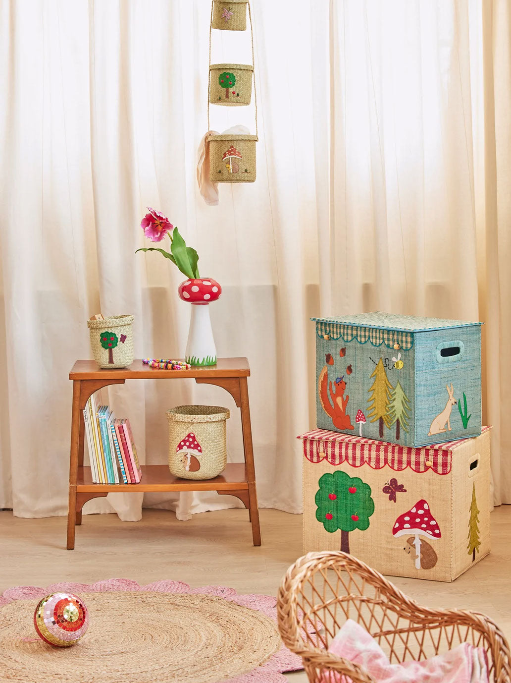 Kosz do przechowywania XL RICE BÉBÉ Concept 