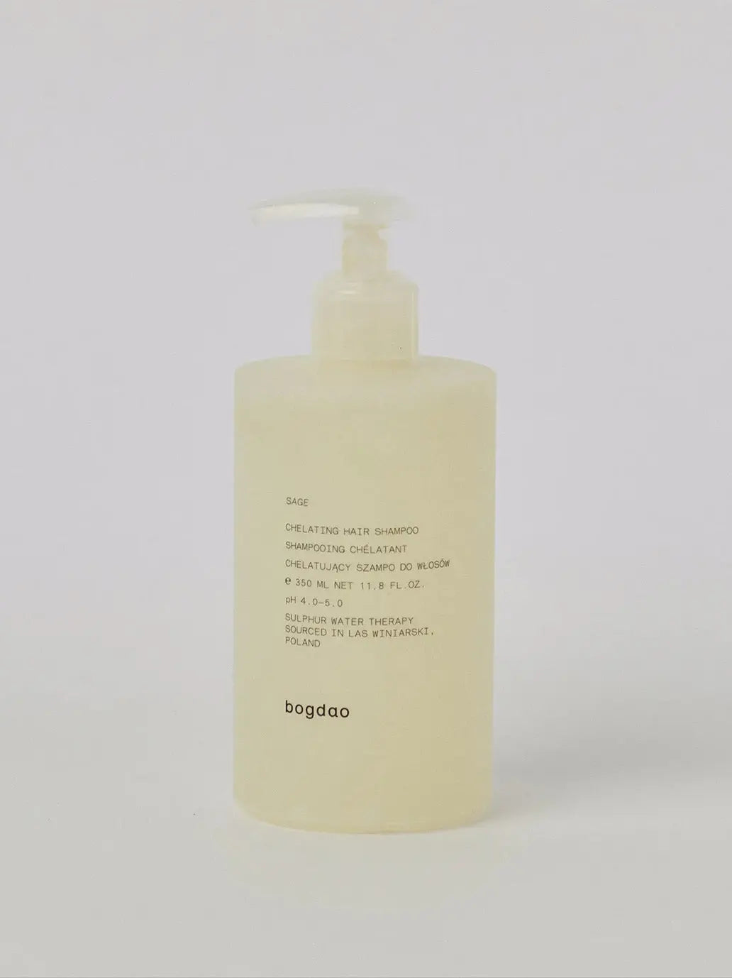 Odżywczy szampon chelatujący do włosów Bogdao BEBE Concept 