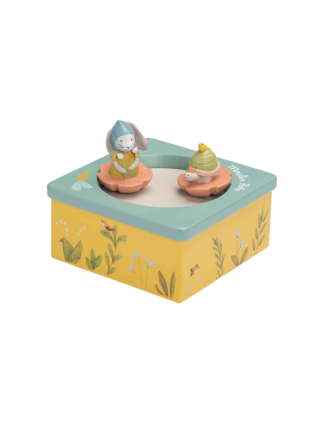 Drewniana pozytywka magnetyczna Moulin Roty BÉBÉ Concept 