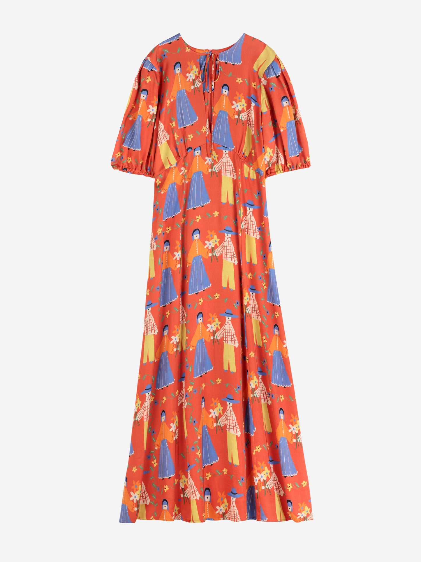 Sukienka Couples print satin dress Adult Bobo Choses BÉBÉ Concept 